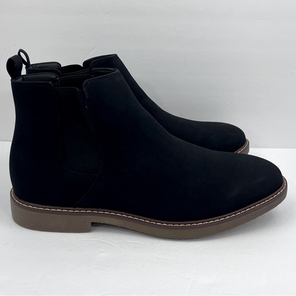 SONOMA GOODS FOR LIFE W/ORTHOLITE eco TECHNOLOGY, CHUKKA BOOTS, SIZE 13, BLACK - Picture 6 of 11